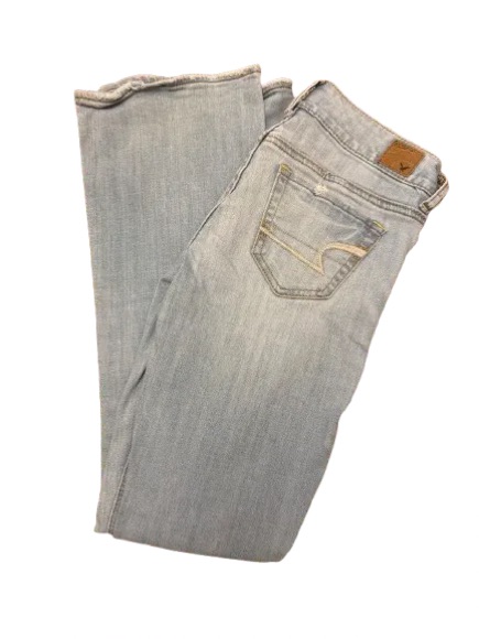 American Eagle Outfitters Light Wash Bootcut Jeans - Light Blue